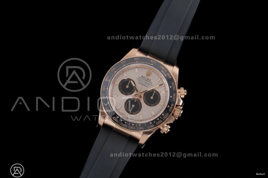 Marker 800 1:1 VSF 126515 Black Oyster-flex DD Stick Weight On Sub-dial Contemporary Strap Best RG Dial Daytona Edition Gain 0811